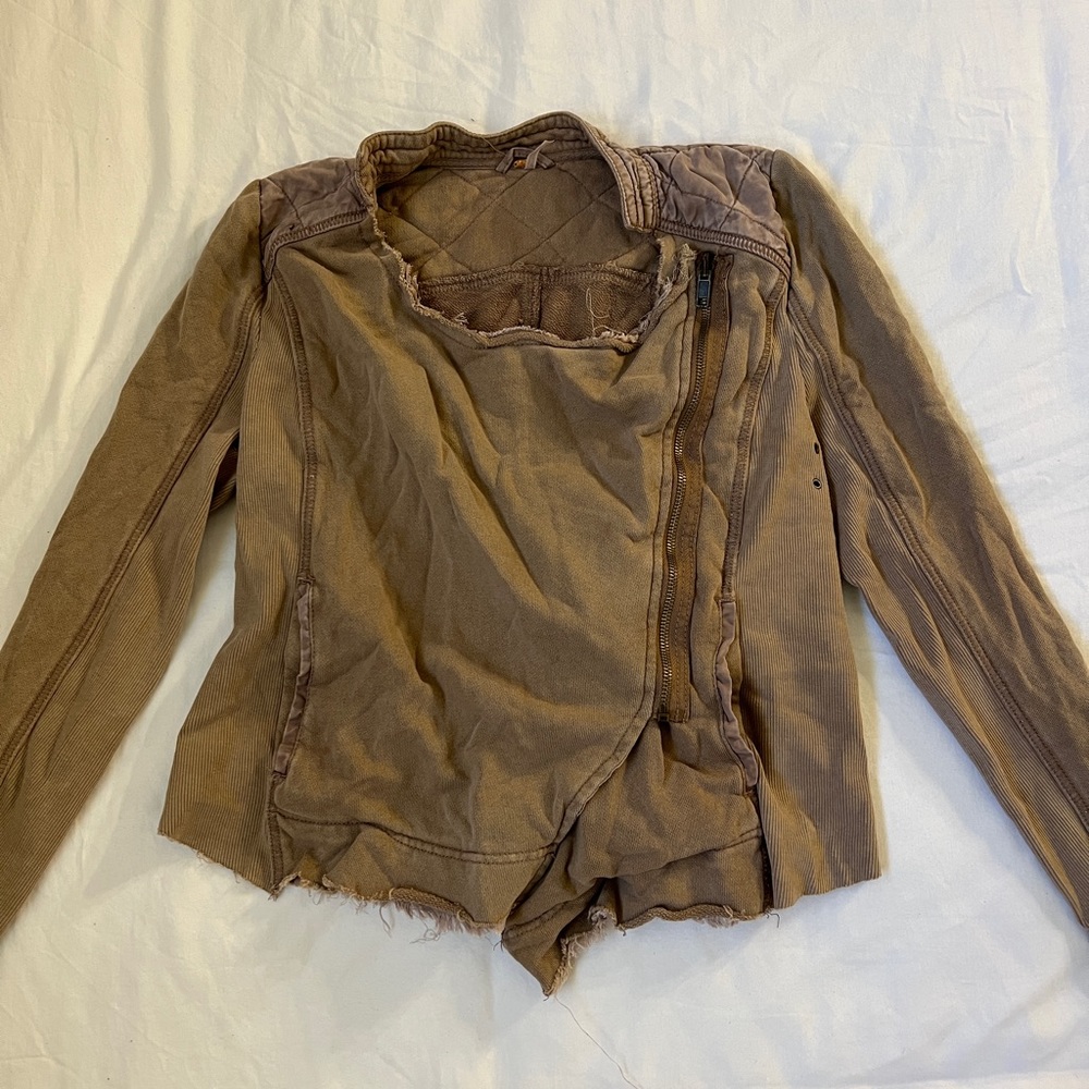 Distressed Free People Sweater